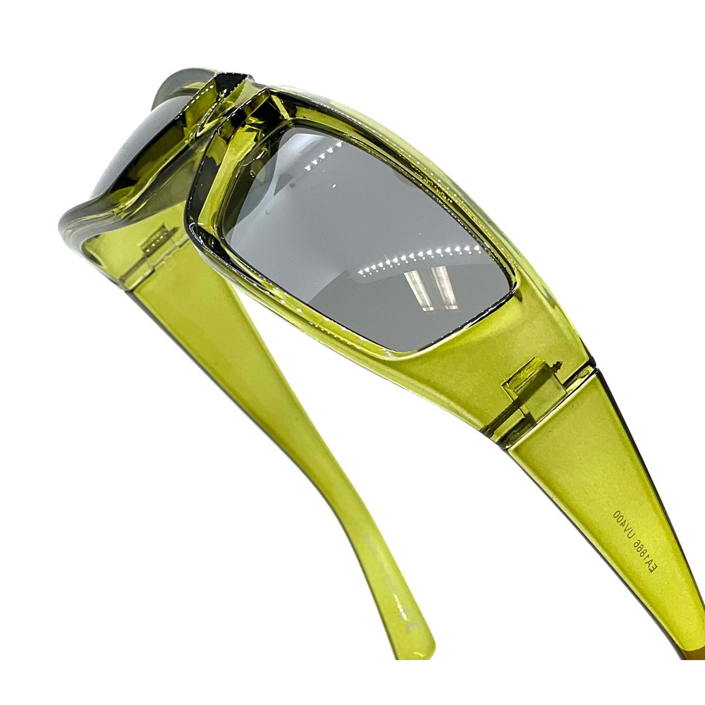 Women Sunglasses Fashion Green Frame Shield Retro Running Fishing Shades Luxury‎